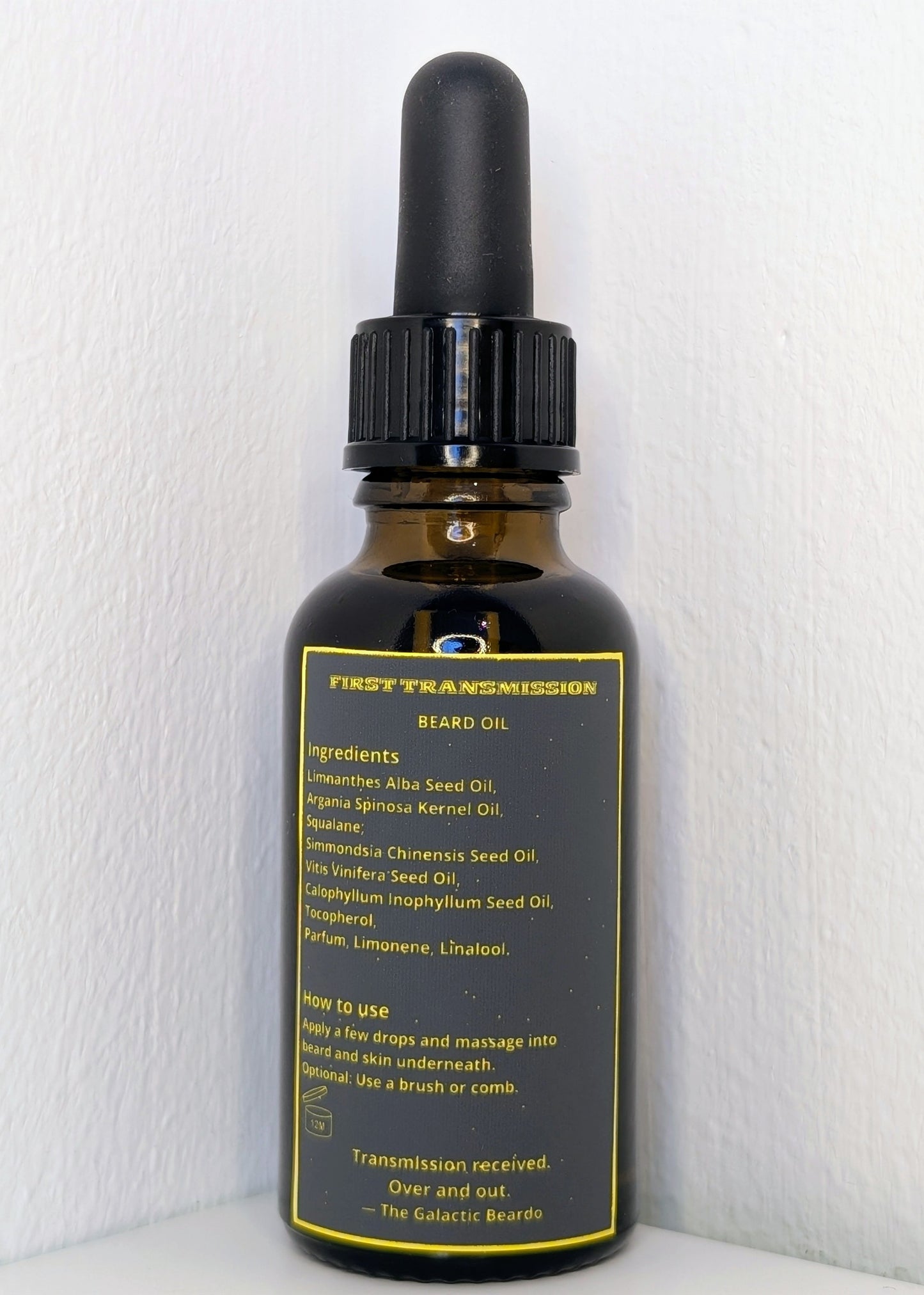 First Transmission Beard Oil